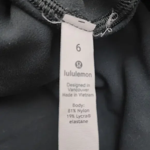 Lululemon Align High Rise Leggings Size 6 Gray Super Soft Full Length - Picture 6 of 9